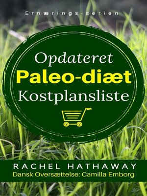 cover image of Opdaterede Paleo-Diæts Kostplanslist--Madliste